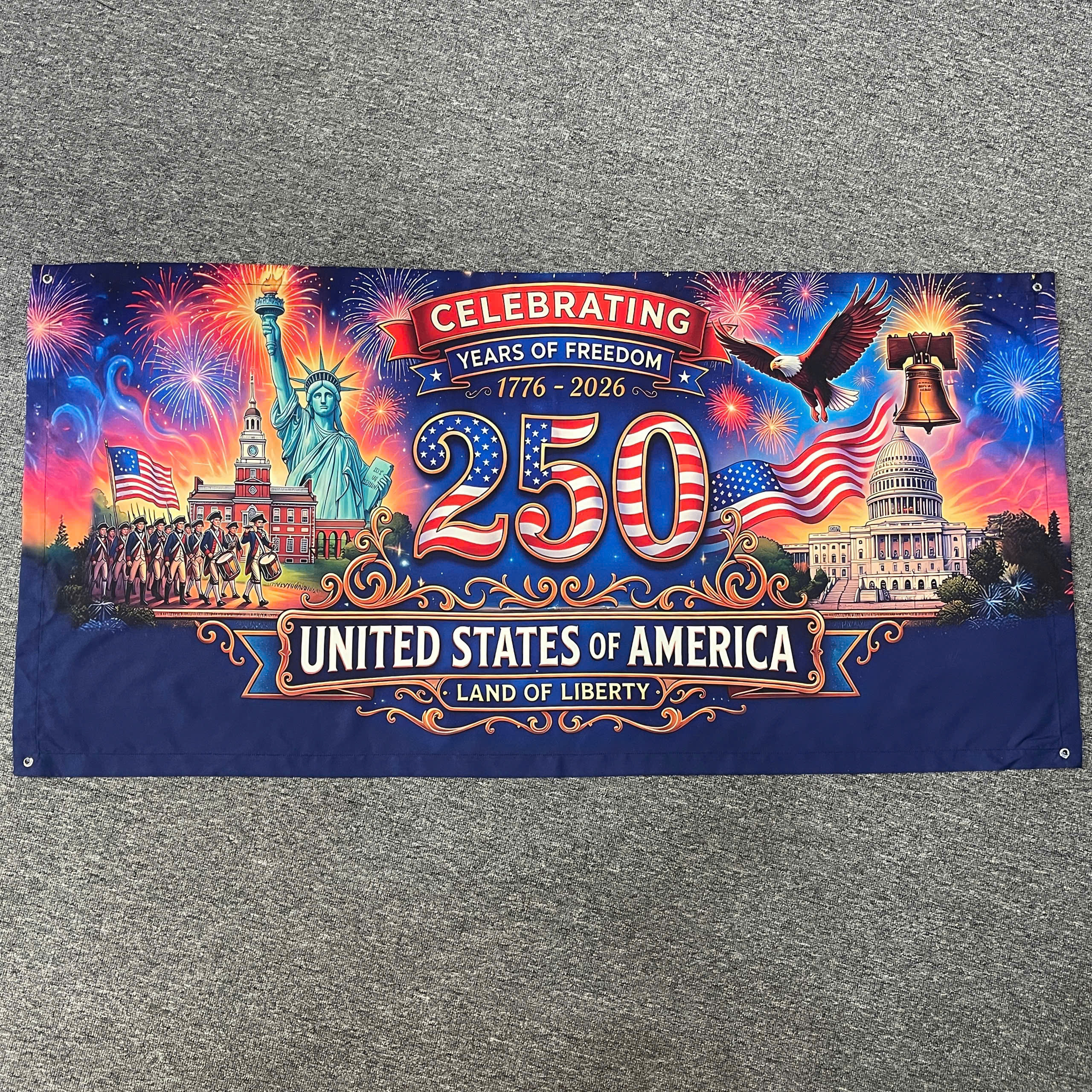 Rectangle Fence Flag 2 Rectangle Fence Flag - Image 2