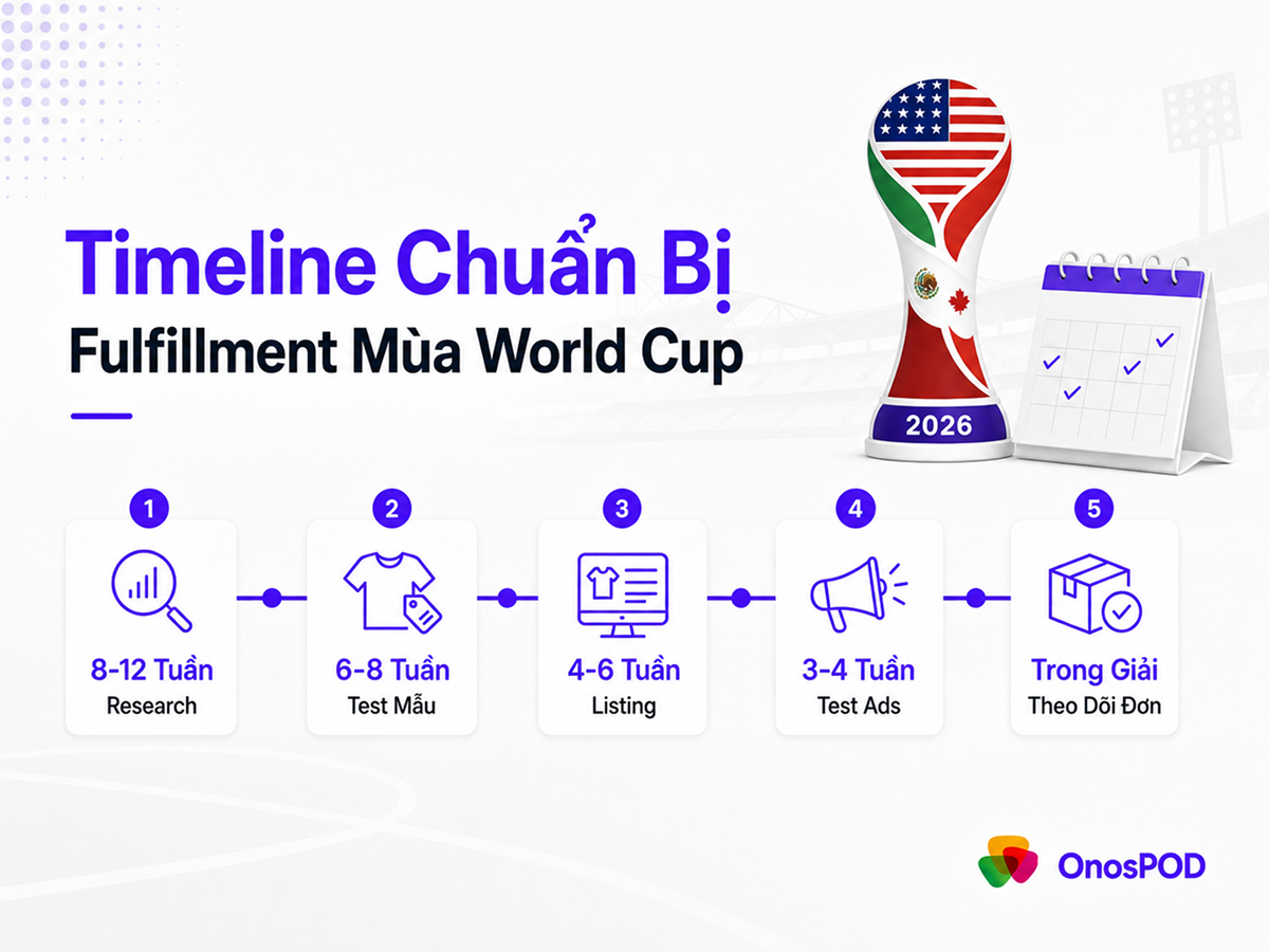 Cách chuẩn bị fulfillment trước mùa World Cup để tránh trễ đơn 8 4 timeline chuan bi fulfillment mua world cup