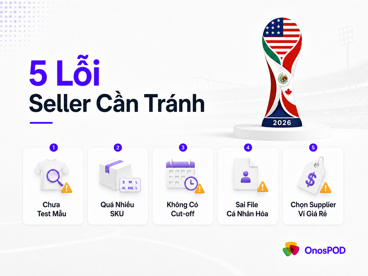 Cách chuẩn bị fulfillment trước mùa World Cup để tránh trễ đơn 10 6 5 loi seller can tranh