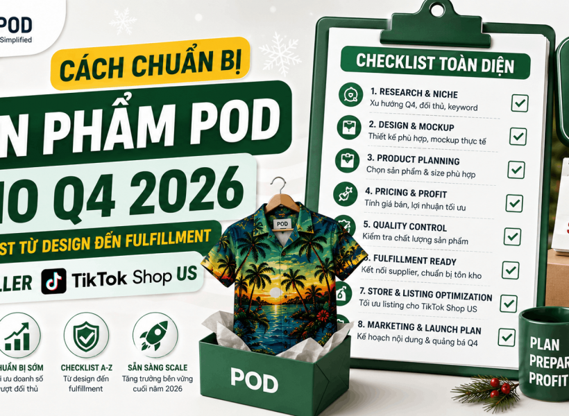 Chuẩn Bị Sản Phẩm POD Cho Q4 2026