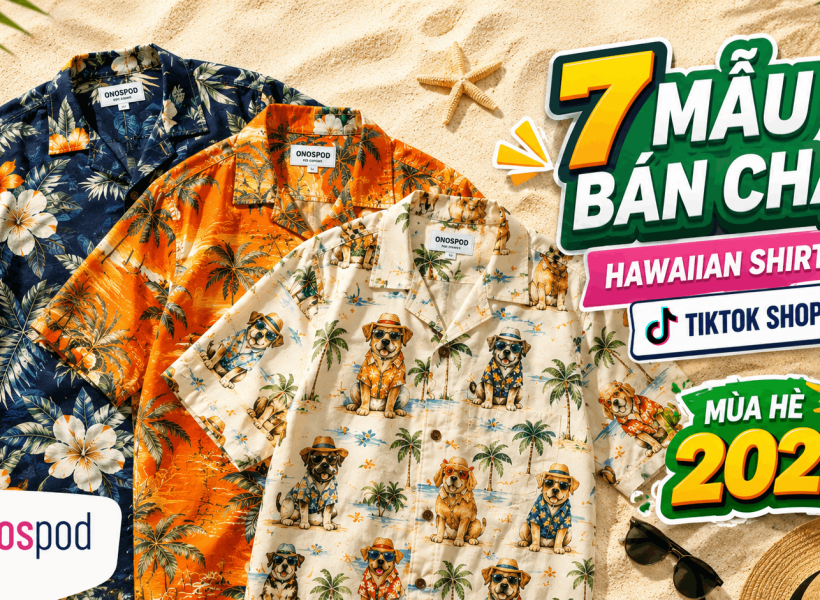 Hawaiian shirt POD TikTok Shop US