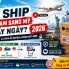 POD ship từ Việt Nam sang Mỹ mất mấy ngày