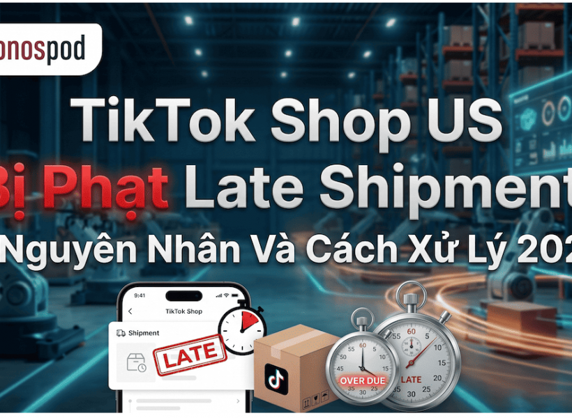 TikTok Shop US Bị Phạt Late Shipment: 5 Nguyên Nhân Và Cách Xử Lý 2025