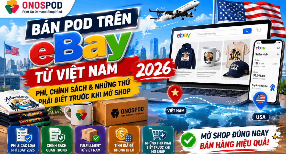 bán POD trên eBay từ Việt Nam