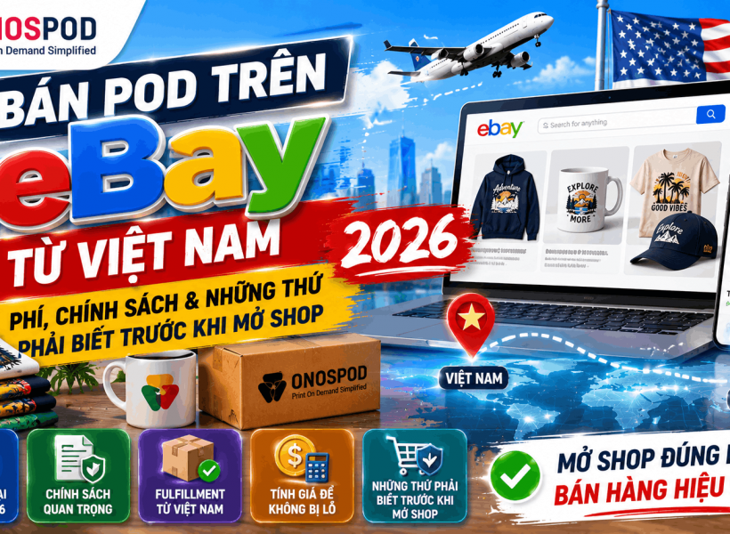 bán POD trên eBay từ Việt Nam