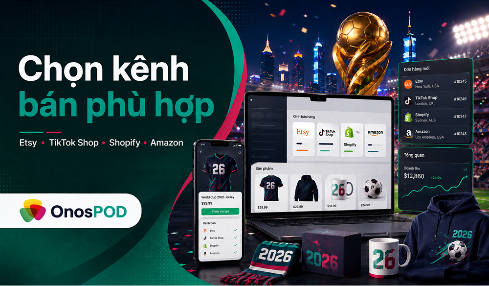 World Cup 2026 POD: Cơ hội bán sản phẩm Print on Demand cho seller Việt 17 world cup 2026 pod channel