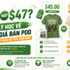 $45 Hay $47? Tâm Lý Học Về Con Số Giá Bán POD — Và Cách Seller Đang Để Tiền Trên Bàn