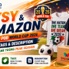 Cách Viết Listing Etsy & Amazon Cho Áo POD World Cup 2026