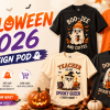 Làm Design POD Halloween 2026 — Màu Nào In Đẹp Trên Vải Tối, Pattern Nào Bán Và Cách Kết Hợp Spooky + Niche Identity