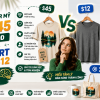 Tại Sao Buyer Mỹ Trả $45 Cho Áo POD Trong Khi Walmart Bán Áo $12 — POD Tâm Lý Học Đằng Sau Quyết Định Mua