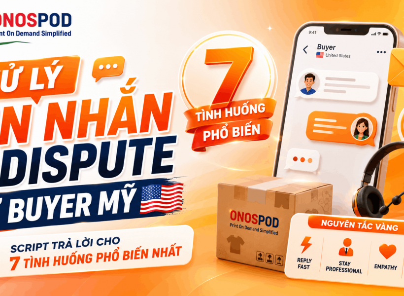Xử Lý Tin Nhắn Và Dispute Từ Buyer Mỹ — Script Trả Lời Cho 7 Tình Huống Phổ Biến Nhất