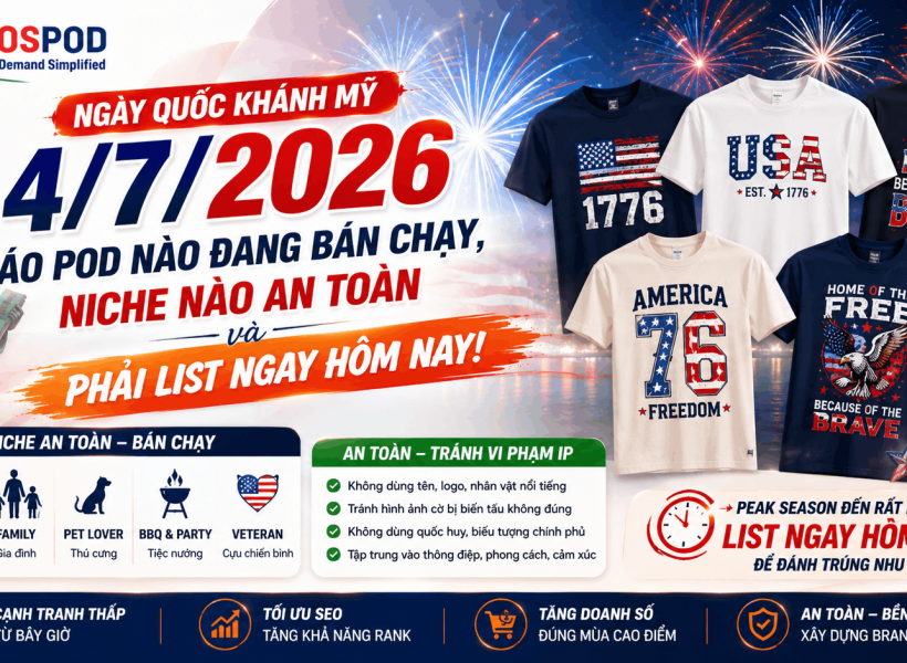 áo POD Ngày Quốc Khánh Mỹ 4:7:2026