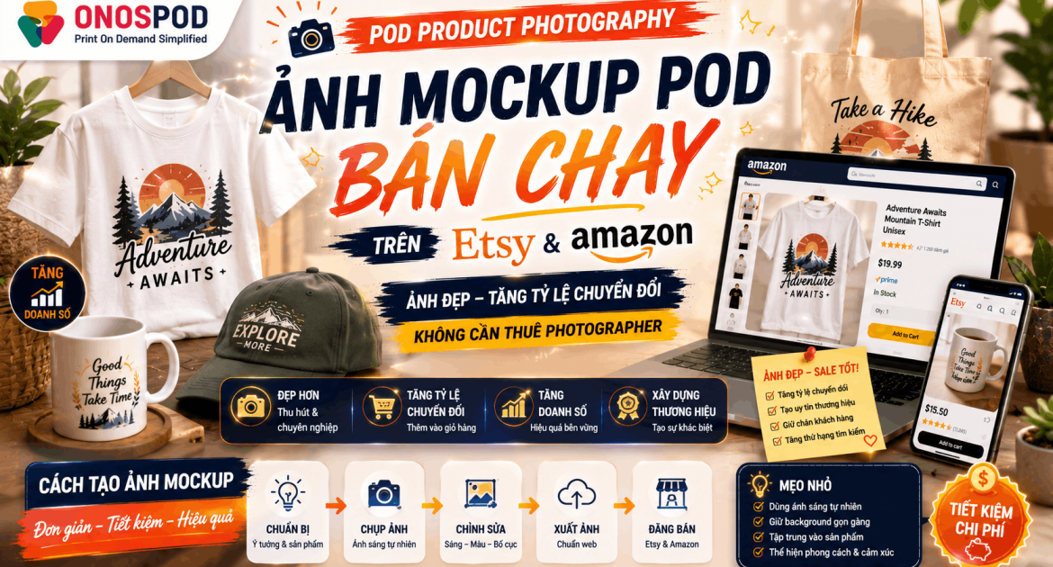 ảnh mockup POD Etsy Amazon