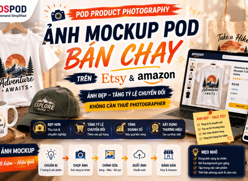 ảnh mockup POD Etsy Amazon