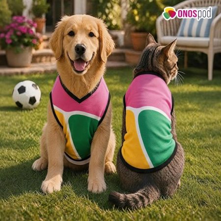 Home 47 All-Over Print V-Neck Pet Jersey