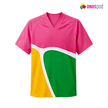 Home 50 All-Over Print Raglan V-neck Soccer Jersey