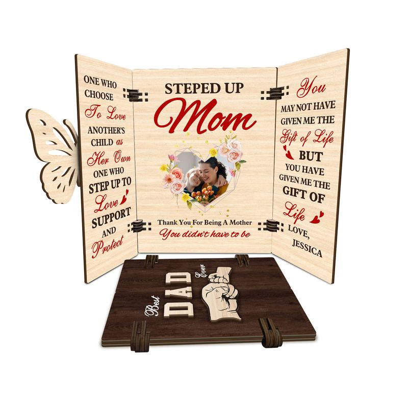 Custom Shape 2-Layer Wooden Greeting Card 3 Custom Shape 2-Layer Wooden Greeting Card - Image 3