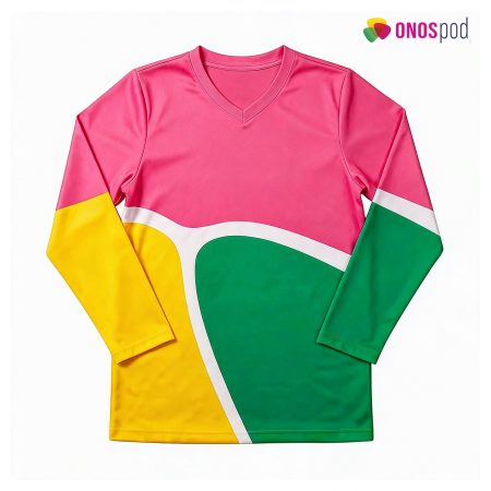 All-Over Print V-Neck Hockey Jersey Ver 2