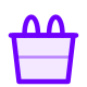 AOP tote bag icon