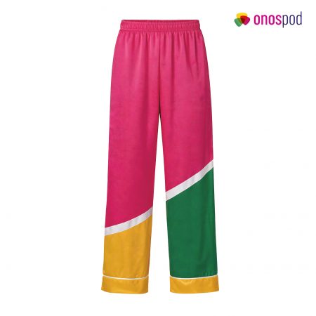 All-over Print Men's Satin Pajama Pants